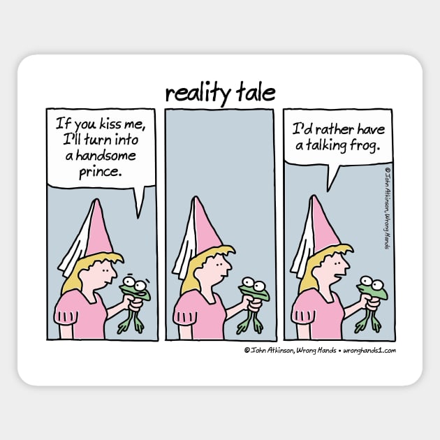 reality tale Sticker by WrongHands